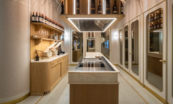 Iluminación en cocinas de restaurantes