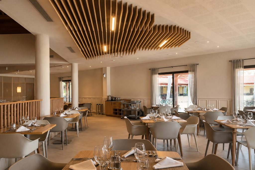 Integración de iluminación  en hotel del carobe por OnValue