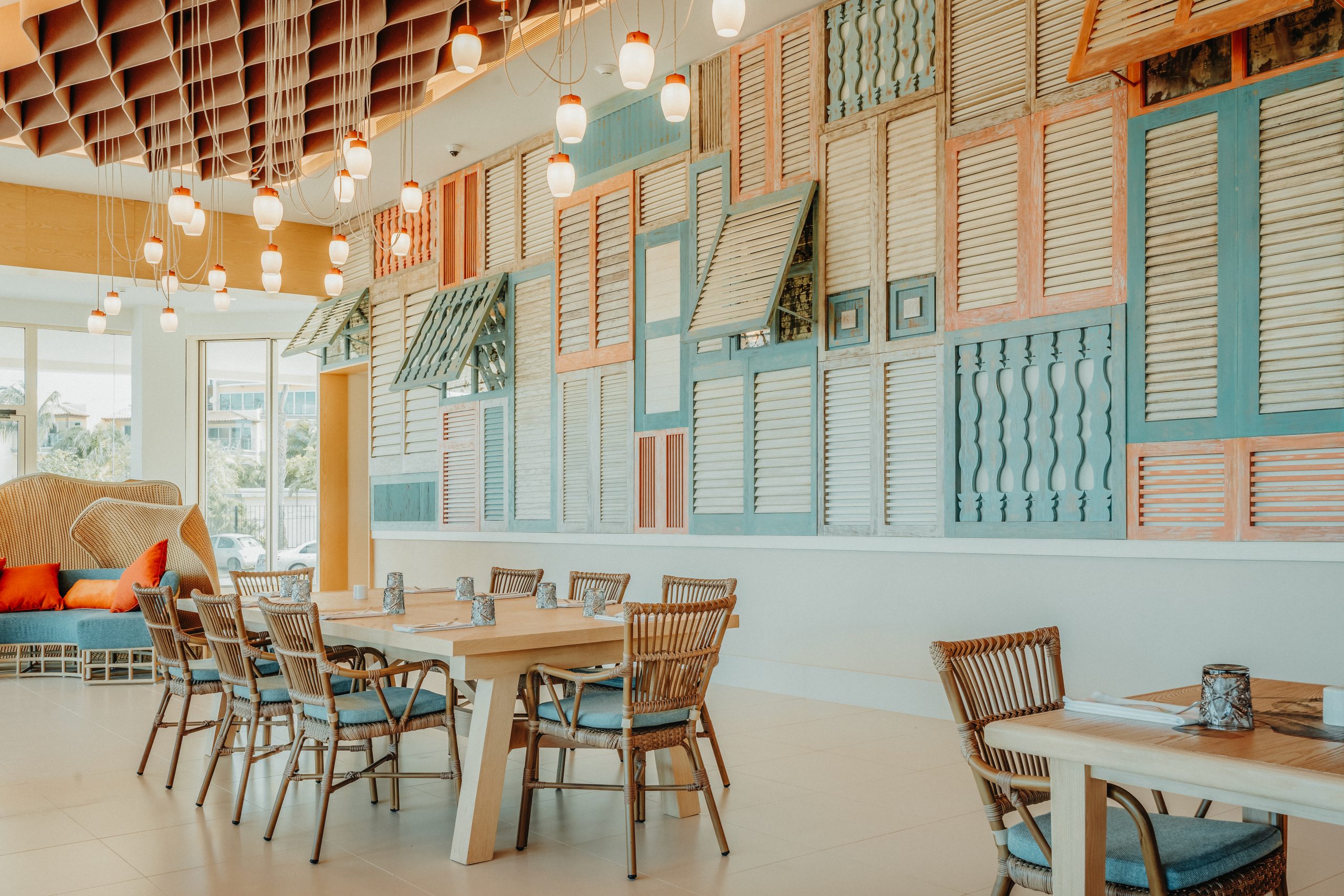 Restaurante con diseño de espacios sensoriales