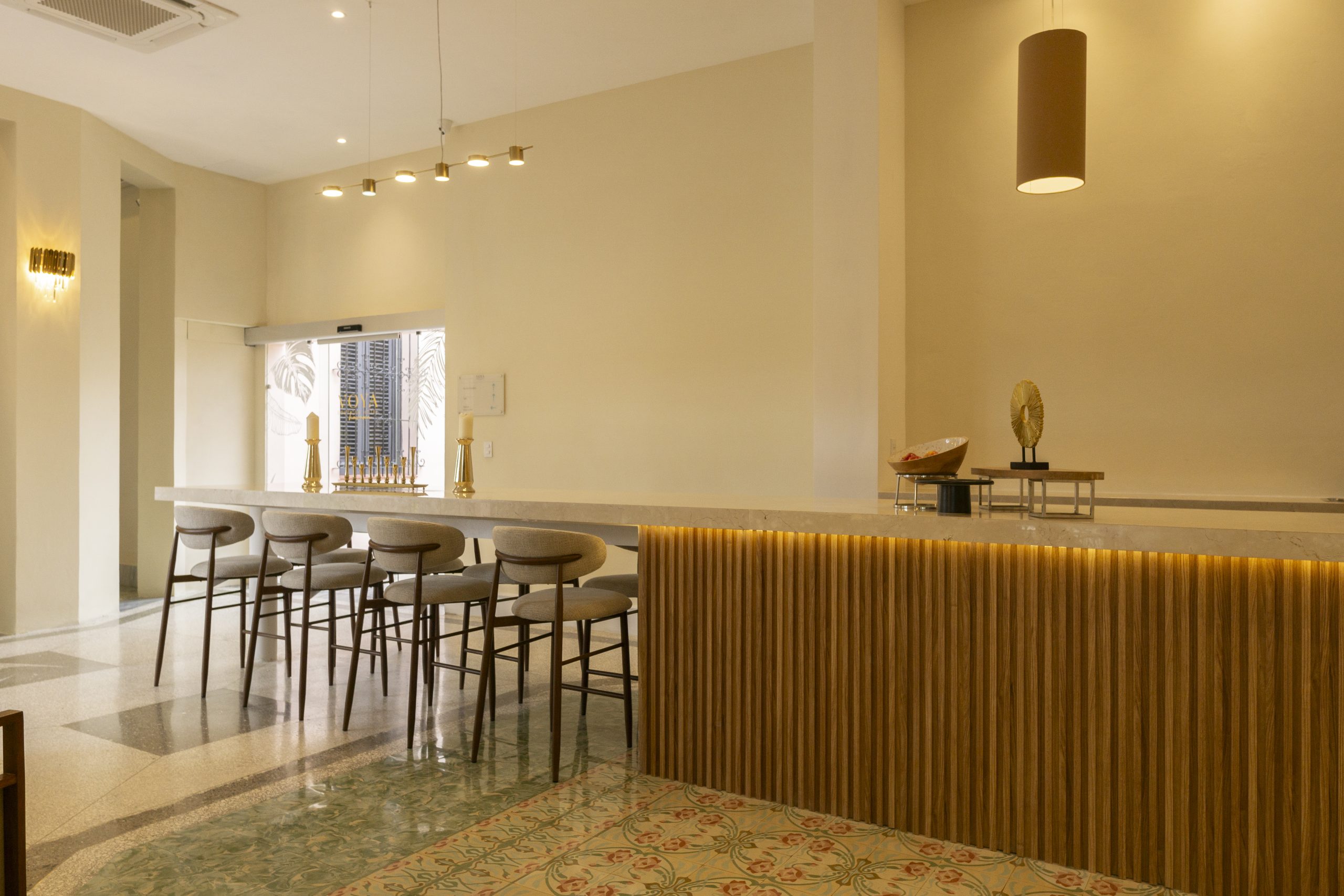 Mobiliario y decoración de hotel por Onvalue en Cuba