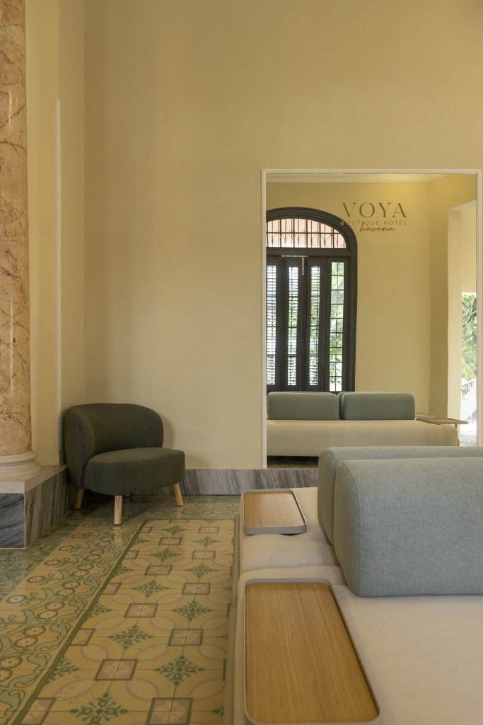 mobiliatio y decoracvión dle hotel Voya en la Havana, cuba por Onvalue